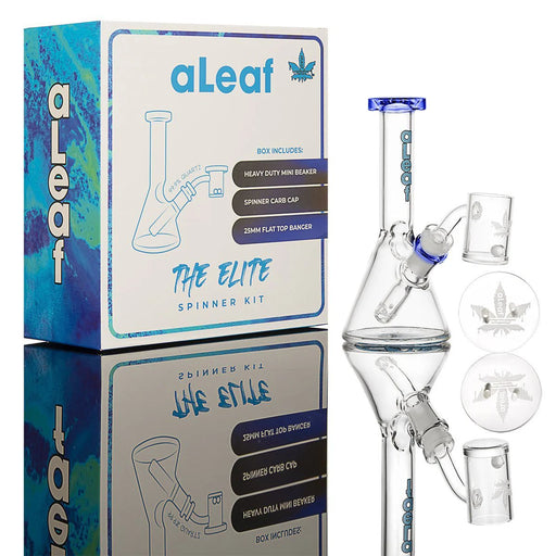 aLeaf The Elite 5" Beaker 10mm aLeaf Smoking Accessories Blue