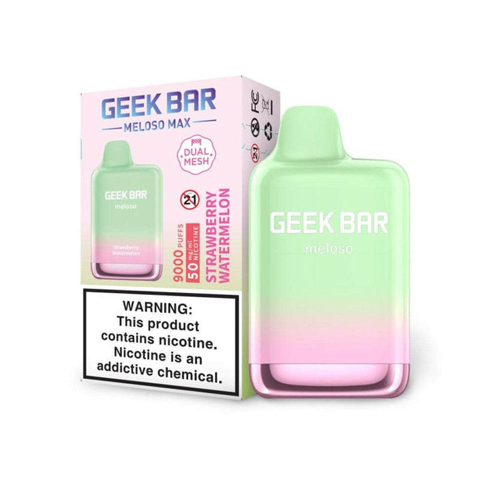 Geek Bar Meloso Max 9000 5% Geek Bar Disposables Strawberry Watermelon / 5% / 9000+