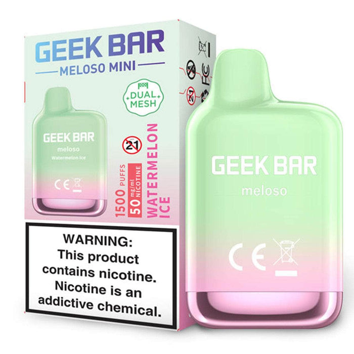 Geek Bar Meloso Mini 1500 5% Geek Bar Disposables Watermelon Ice / 5% / 1500+