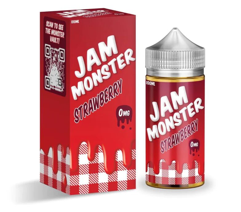 Jam Monster 100mL Monster Labs Premium e-Liquids Strawberry Jam Monster / 3mg / 100mL