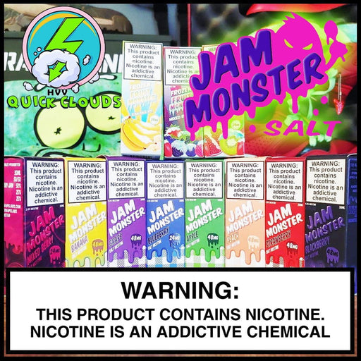 Jam Monster Salts 30mL Monster Labs Nicotine Salt Premiums Strawberry Jam Monster Salt / 24mg