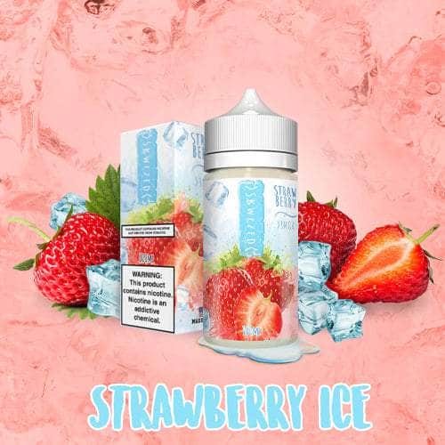 Skwezed Ice 100mL Skwezed Premium e-Liquids Strawberry Ice / 6mg / 100mL