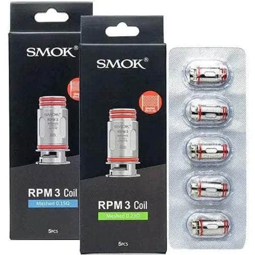 Smok RPM3 Coil Smok Coils/Pods/Glass Mesh 0.23ohm (20-45W) / Pack (5 coils)