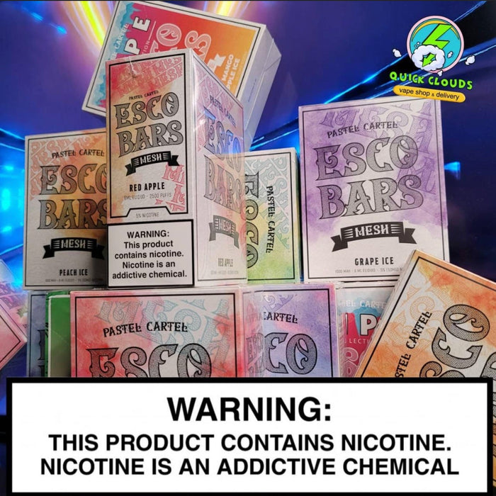 Buy Esco Bars by the BOX | Quick Clouds Vape Shop and Delivery