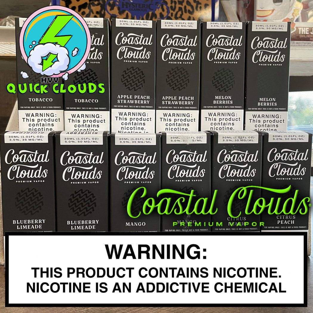 Coastal Clouds near me: Where to Find the best deals on vape juice | Quick Clouds Vape Shop and Delivery