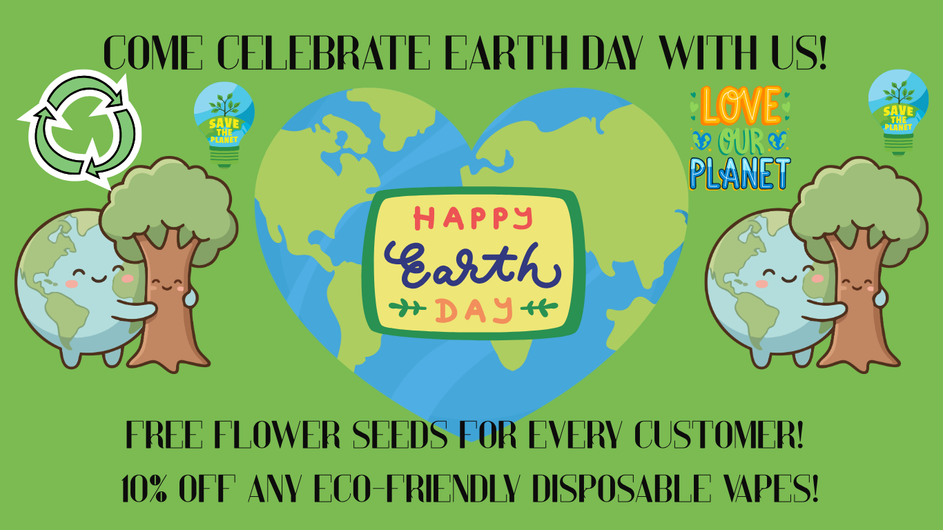 Earth Day Sale at Quick Clouds!