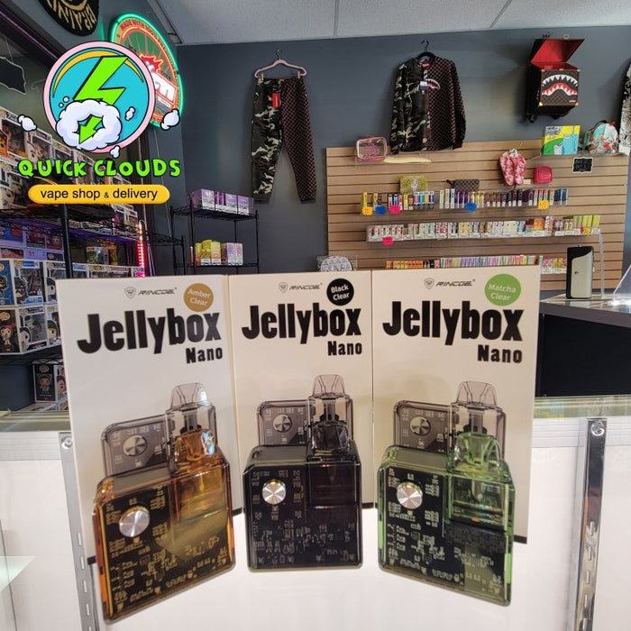 NEW Jellybox Nano pod device at Quick Clouds!!!! | Quick Clouds Vape Shop and Delivery