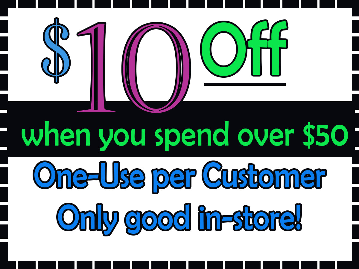 $10 OFF Your Next Order of $50+