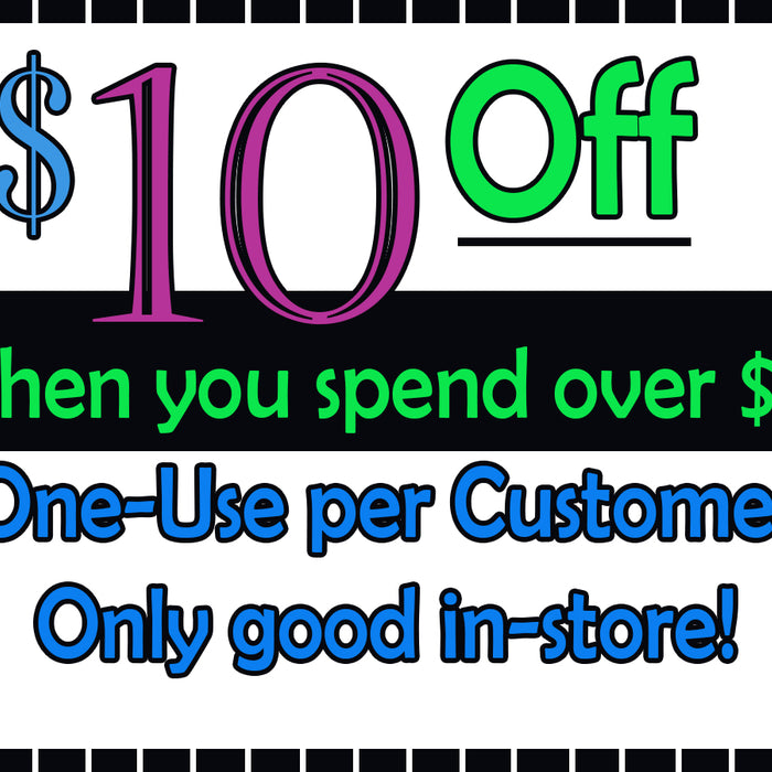 $10 OFF Your Next Order of $50+