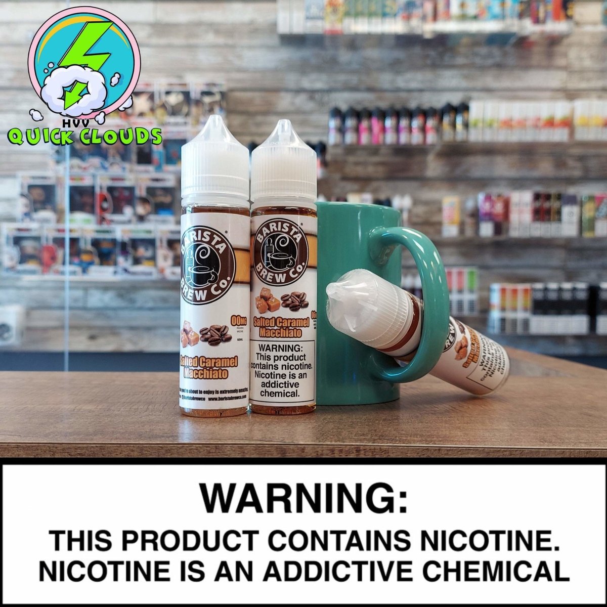 Barista Brew e-Liquids | Quick Clouds Vape Shop and Delivery