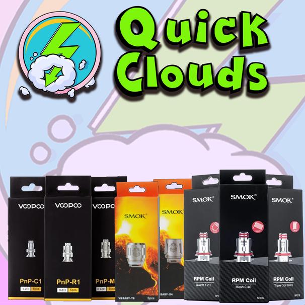 Buy One Get One 25% OFF Deal for Vape Replacement Parts | Quick Clouds Vape Shop and Delivery