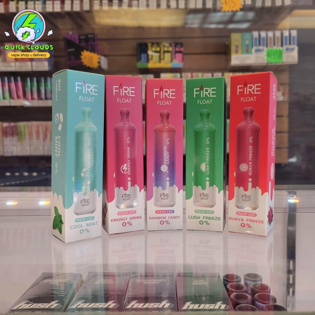 Disposable Vapes with Low/No Nicotine | Quick Clouds Vape Shop and Delivery