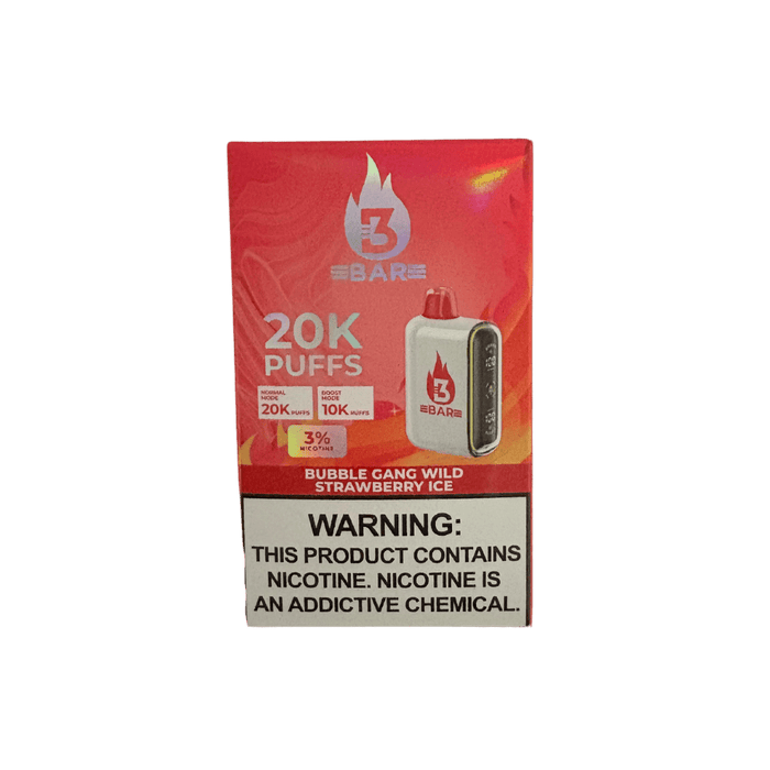 3 Bar 20k 3% Rechargable Disposable available in Aurora CO at Quick Clouds Vape Shop 3 Bar 20k 3% Rechargable Disposable available in Aurora CO at Quick Clouds Vape Shop