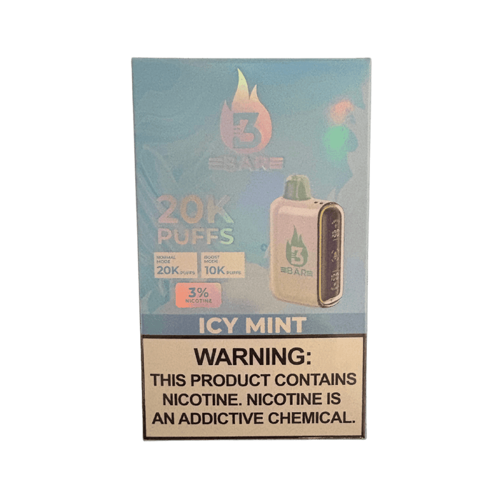 3 Bar 20k 3% Rechargable Disposable available in Aurora CO at Quick Clouds Vape Shop 3 Bar 20k 3% Rechargable Disposable available in Aurora CO at Quick Clouds Vape Shop