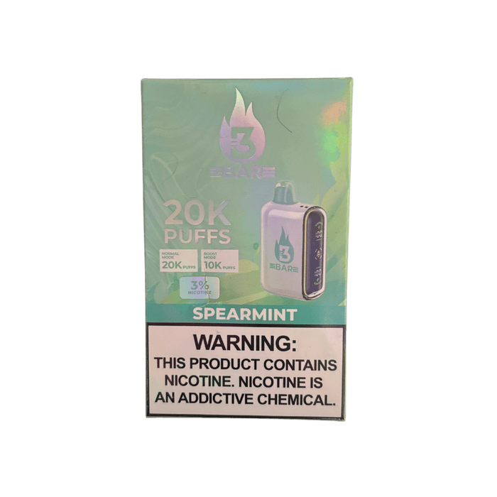 3 Bar 20k 3% Rechargable Disposable available in Aurora CO at Quick Clouds Vape Shop 3 Bar 20k 3% Rechargable Disposable available in Aurora CO at Quick Clouds Vape Shop