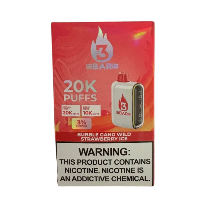 3 Bar 20k 3% Rechargable Disposable available in Aurora CO at Quick Clouds  Vape Shop