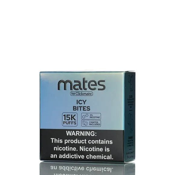 Daze Mates 15k 2% Pre-filled Pod 7 Daze Disposables Icy Bites / 15000 / 2% (20mg)