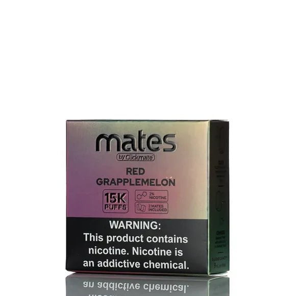 Daze Mates 15k 2% Pre-filled Pod 7 Daze Disposables Red Grapplemelon / 15000 / 2% (20mg)