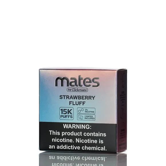 Daze Mates 15k 2% Pre-filled Pod 7 Daze Disposables Strawberry Fluff / 15000 / 2% (20mg)