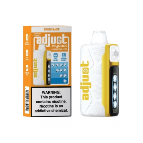 Adjust MyCool 40k 5% Rechargeable Disposable Adjust Disposables Mango Magic / 40000+ / 5% (50mg)