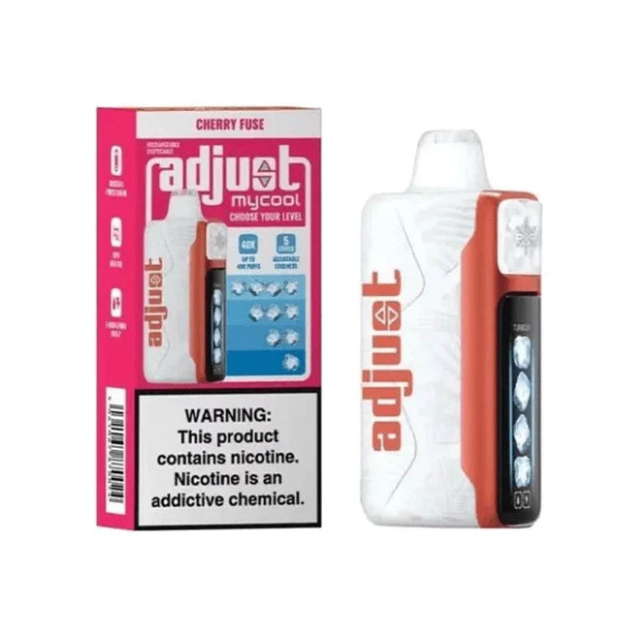 Adjust MyCool 40k 5% Rechargeable Disposable Adjust Disposables Cherry Fuse / 40000+ / 5% (50mg)