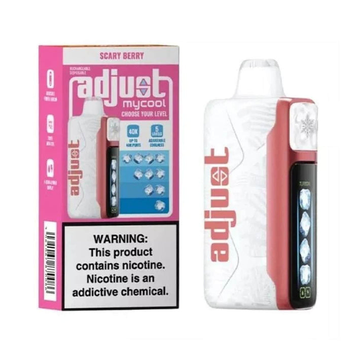 Adjust MyCool 40k 5% Rechargeable Disposable Adjust Disposables Scary Berry / 40000+ / 5% (50mg)
