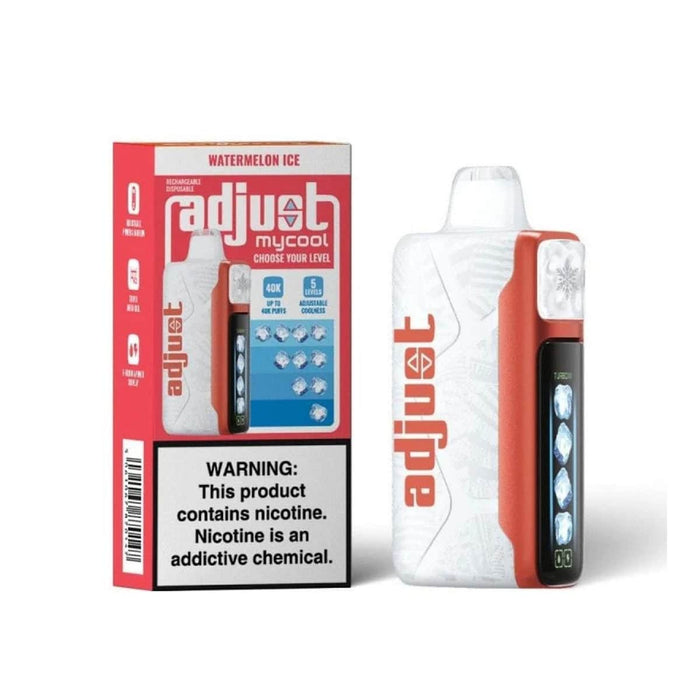 Adjust MyCool 40k 5% Rechargeable Disposable Adjust Disposables Watermelon Ice / 40000+ / 5% (50mg)