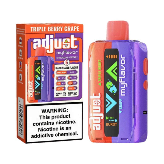 Adjust MyFlavor 40k 5% Rechargeable Disposable Adjust Disposables