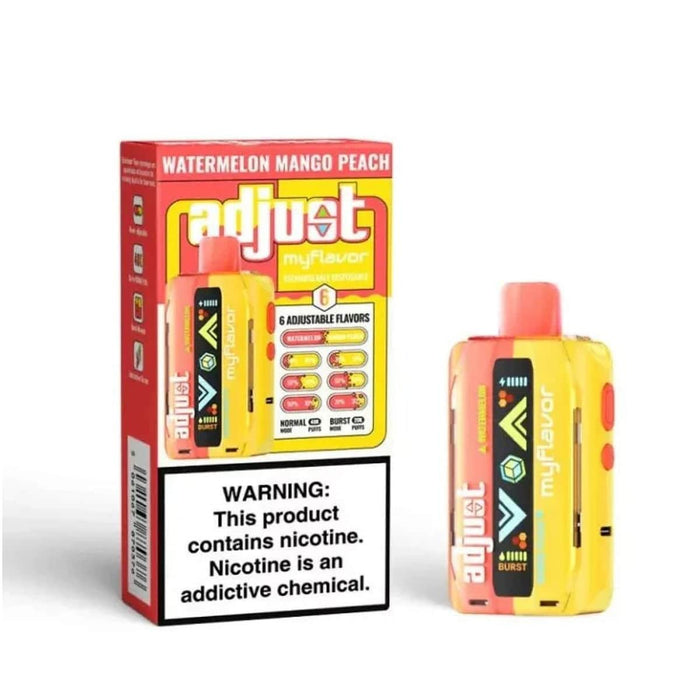 Adjust MyFlavor 40k 5% Disposable available in Aurora CO at Quick Clouds Adjust MyFlavor 40k 5% Disposable available in Aurora CO at Quick Clouds