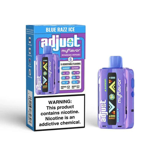 Adjust MyFlavor 40k 5% by Lost Mary VNM Disposables Blue Razz Ice / 40000+ / 5% (50mg)