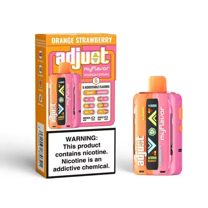 Adjust MyFlavor 40k 5% by Lost Mary VNM Disposables Orange Strawberry / 40000+ / 5% (50mg)