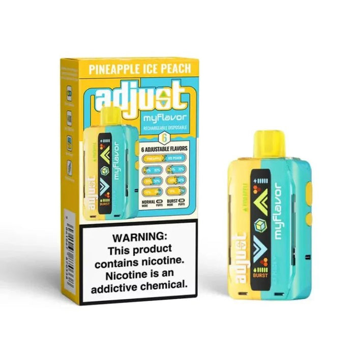 Adjust MyFlavor 40k 5% by Lost Mary VNM Disposables Pineapple Ice Peach / 40000+ / 5% (50mg)