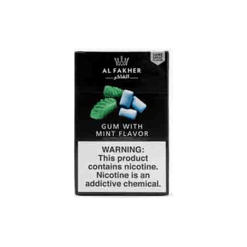 Al Fakher Authentic Hookah Tobacco (50g) Al Fakher Hookah Gum with Mint