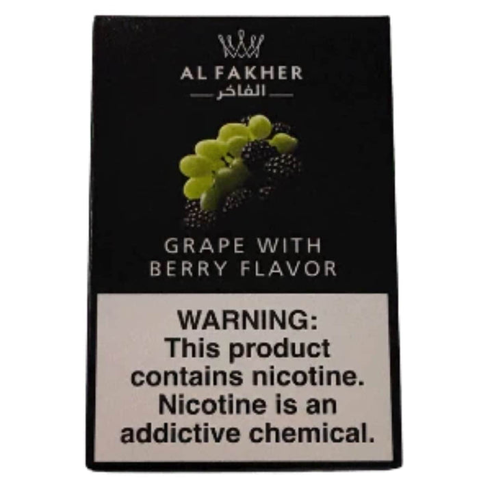 Al Fakher Authentic Hookah Tobacco (50g) Al Fakher Hookah Grape with Berry