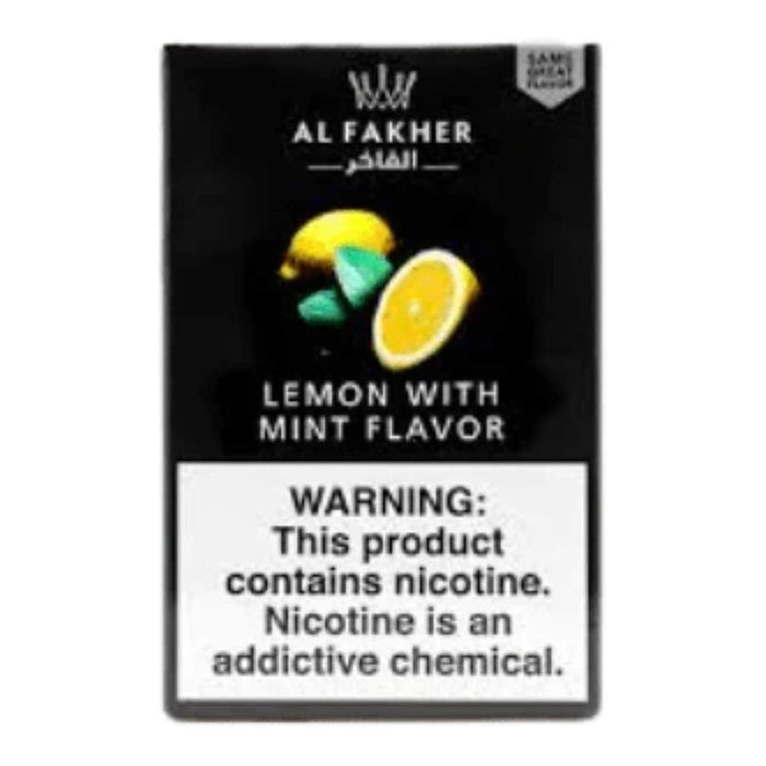Al Fakher Authentic Hookah Tobacco (50g) Al Fakher Hookah Lemon with Mint