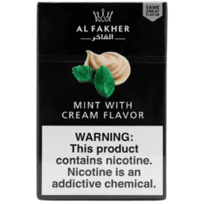 Al Fakher Authentic Hookah Tobacco (50g) Al Fakher Hookah Mint with Cream