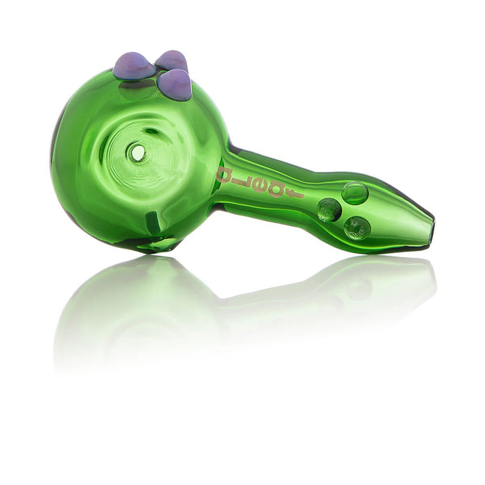 aLeaf 2.5" Big Bold Spoon Hand Pipe aLeaf Smoking Accessories Green