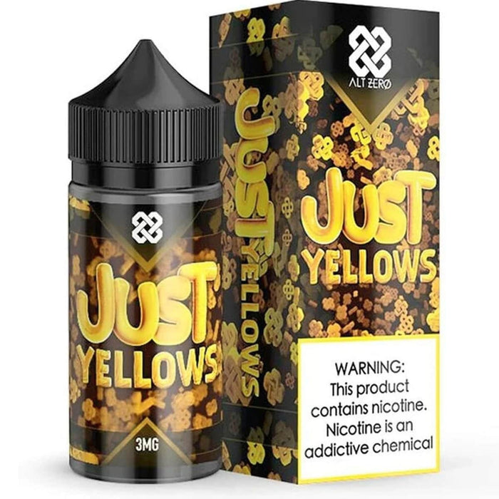 Alt Zero 100mL Alt Zero Premium e-Liquids Just Yellows / 0mg / 100mL