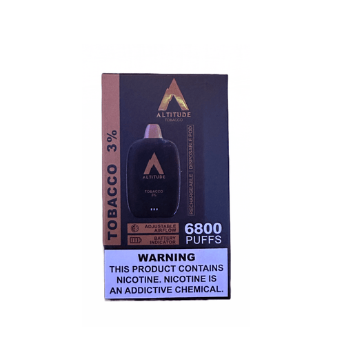 Altitude Bar 6800 3% Altitude Bars Disposables Tobacco / 6800+ / 3% (30mg)