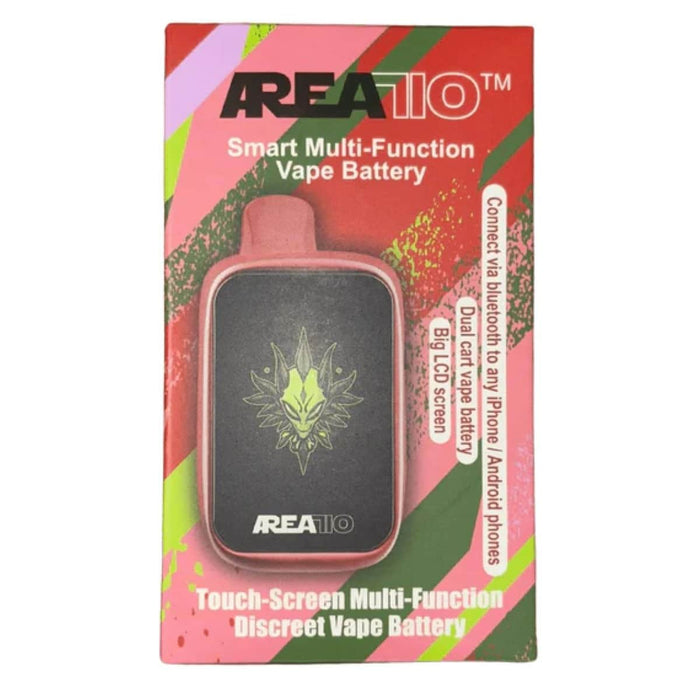 Area 710 Smart Multi-Function Concentrate Vaporizer Area 710 Batteries & Chargers Red