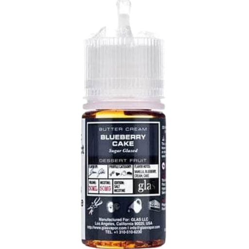 Basix Salts by Glas Basix Series Nicotine Salt Premiums Blueberry Cake / 30mg