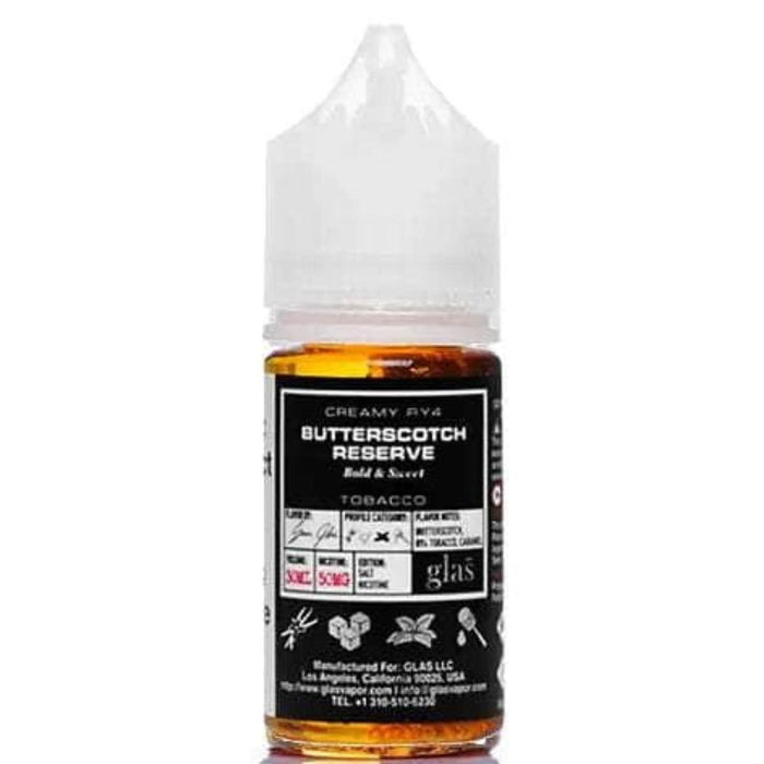Basix Salts by Glas Basix Series Nicotine Salt Premiums Butterscotch Reserve / 30mg