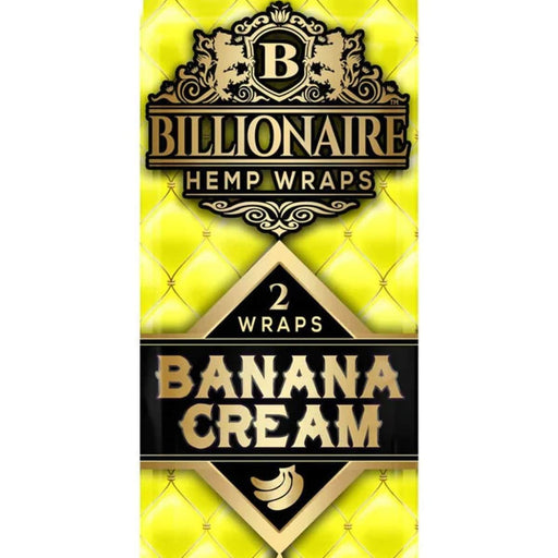Billionaire Hemp Wraps Billionaire Hemp Wraps Smoking Accessories Banana Cream