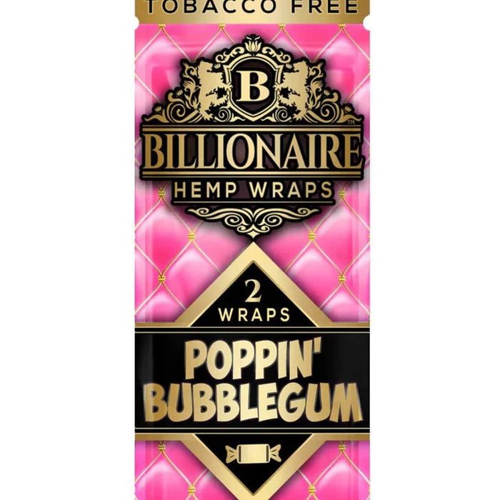 Billionaire Hemp Wraps Billionaire Hemp Wraps Smoking Accessories Poppin' Bubblegum