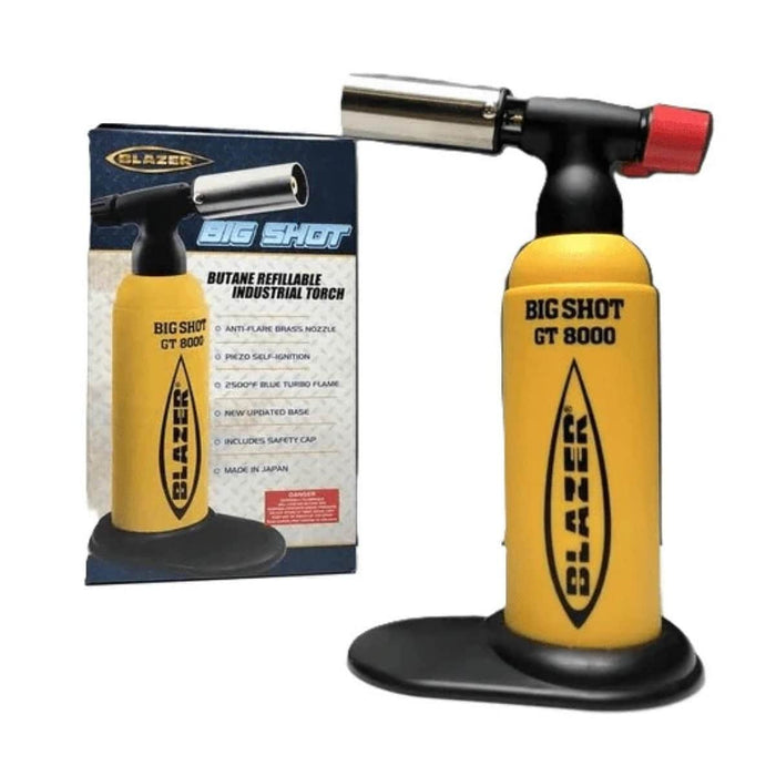 Blazer Big Shot Torch Blazer Smoking Accessories Yellow Big Shot