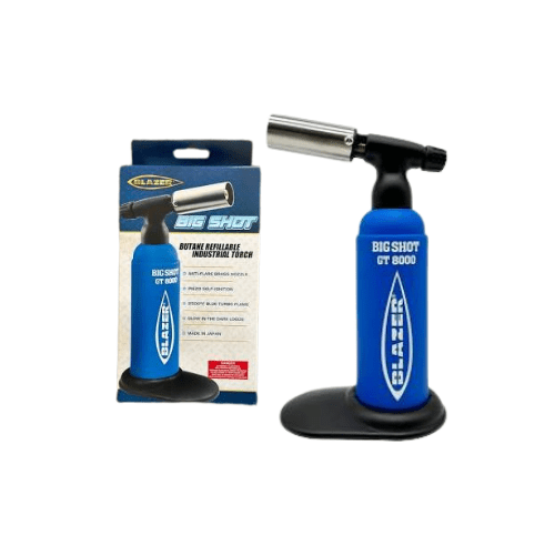 Blazer Big Shot Torch Blazer Smoking Accessories Blue Big Shot