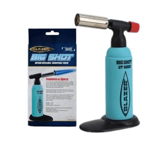 Blazer Big Shot Torch Blazer Smoking Accessories Limited Edition Blue Big Shot