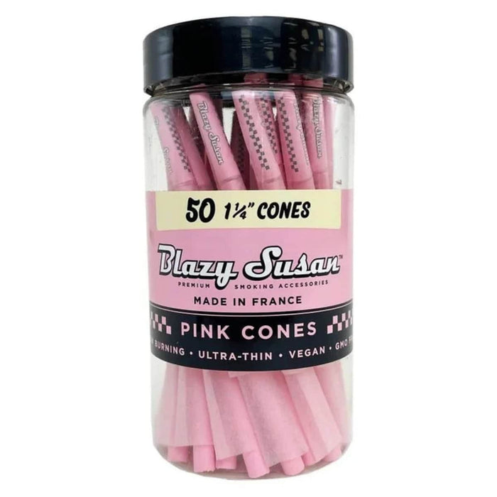 Blazy Susan Pink Cones Blazy Susan Smoking Accessories 1 1/4" (50 Ct)
