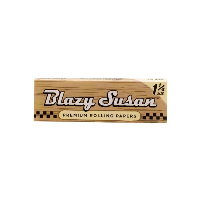 Blazy Susan Premium Unbleached Rolling Papers Blazy Susan Smoking Accessories 1 1/4"