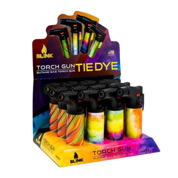 Blink Tie-Dye Torch Gun Lighter Blink Smoking Accessories